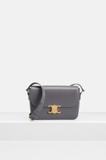 CELINE Schultertasche 'Classique' grau