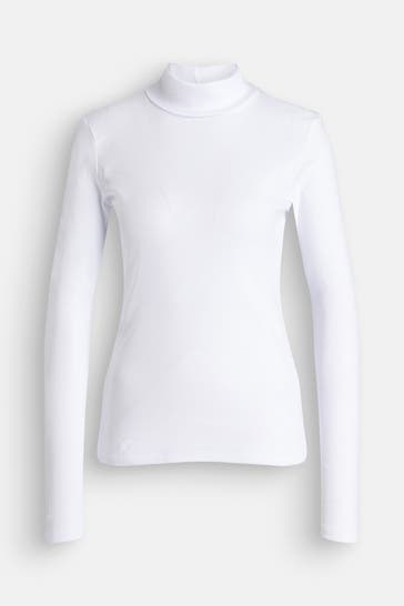 GESTUZ Strickshirt 'Drew' weiß