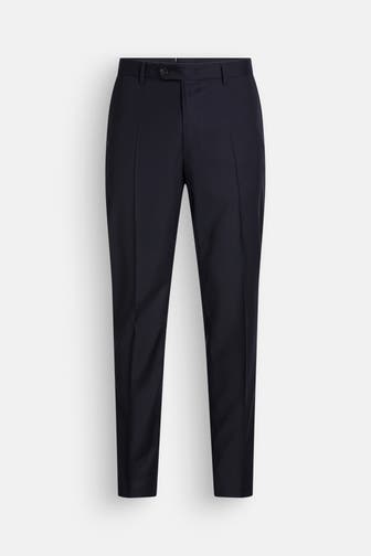 WINDSOR. Schurwoll-Hose 'Peso' nachtblau