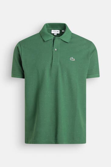 LACOSTE Polo-Shirt dunkelgrün