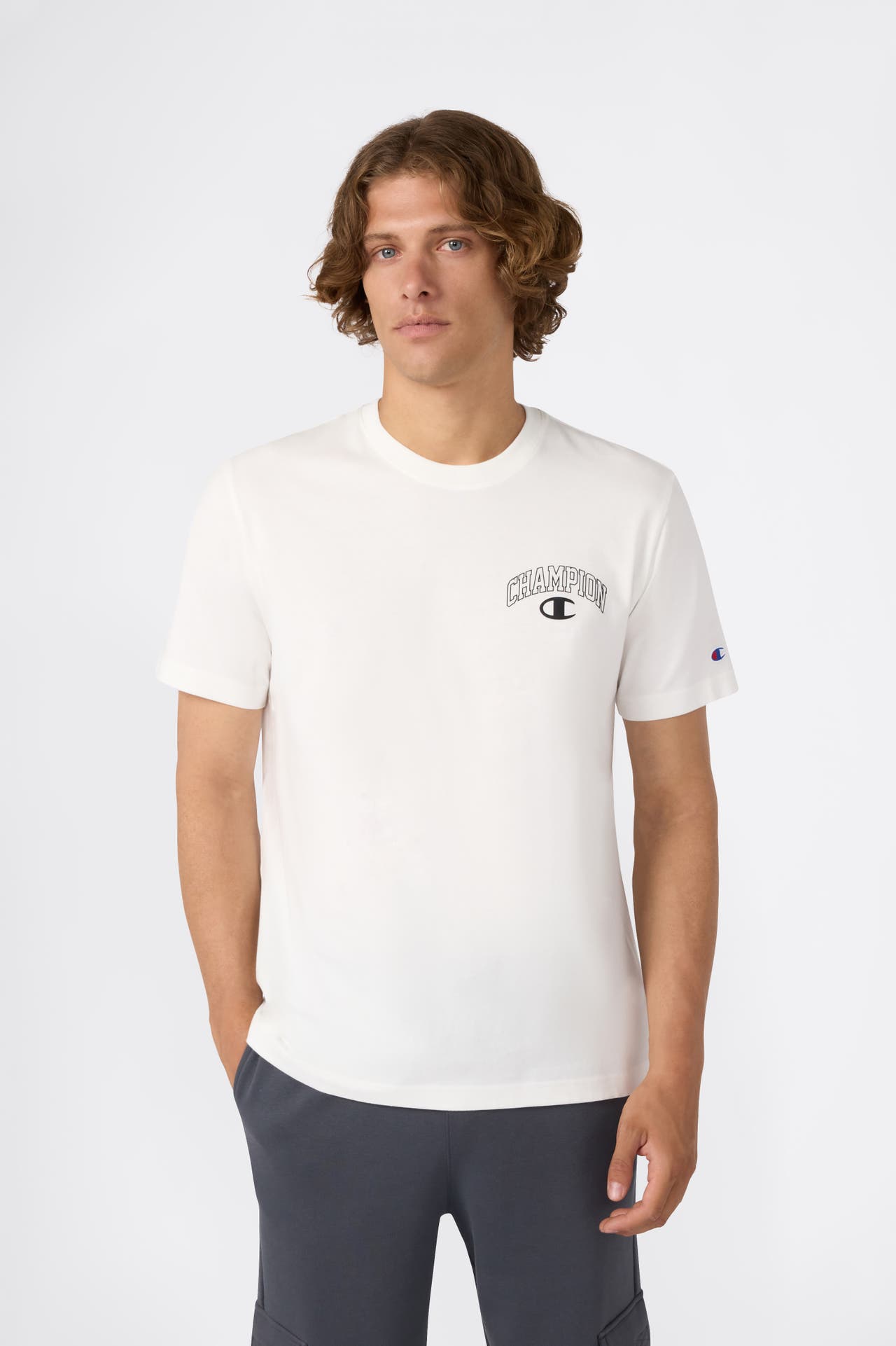 CHAMPION T-Shirt ecru, Bild 1
