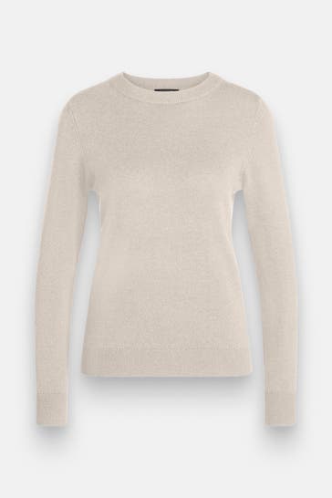 COMMA, Strickpullover beige