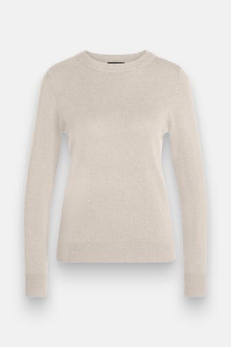 COMMA, Strickpullover beige