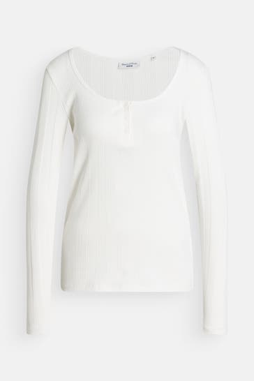 MARC O'POLO DENIM Longsleeve weiß