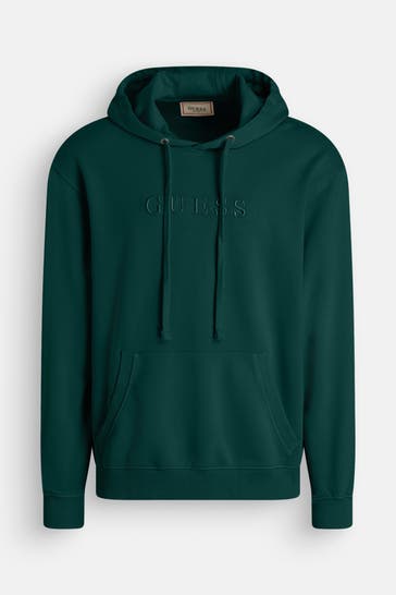 GUESS Hoodie tannengrün