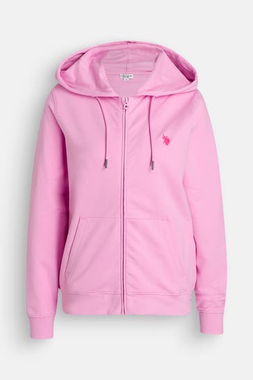 U.S. POLO ASSN. Sweatjacke pink