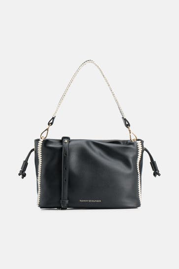 TOMMY HILFIGER Handtasche schwarz
