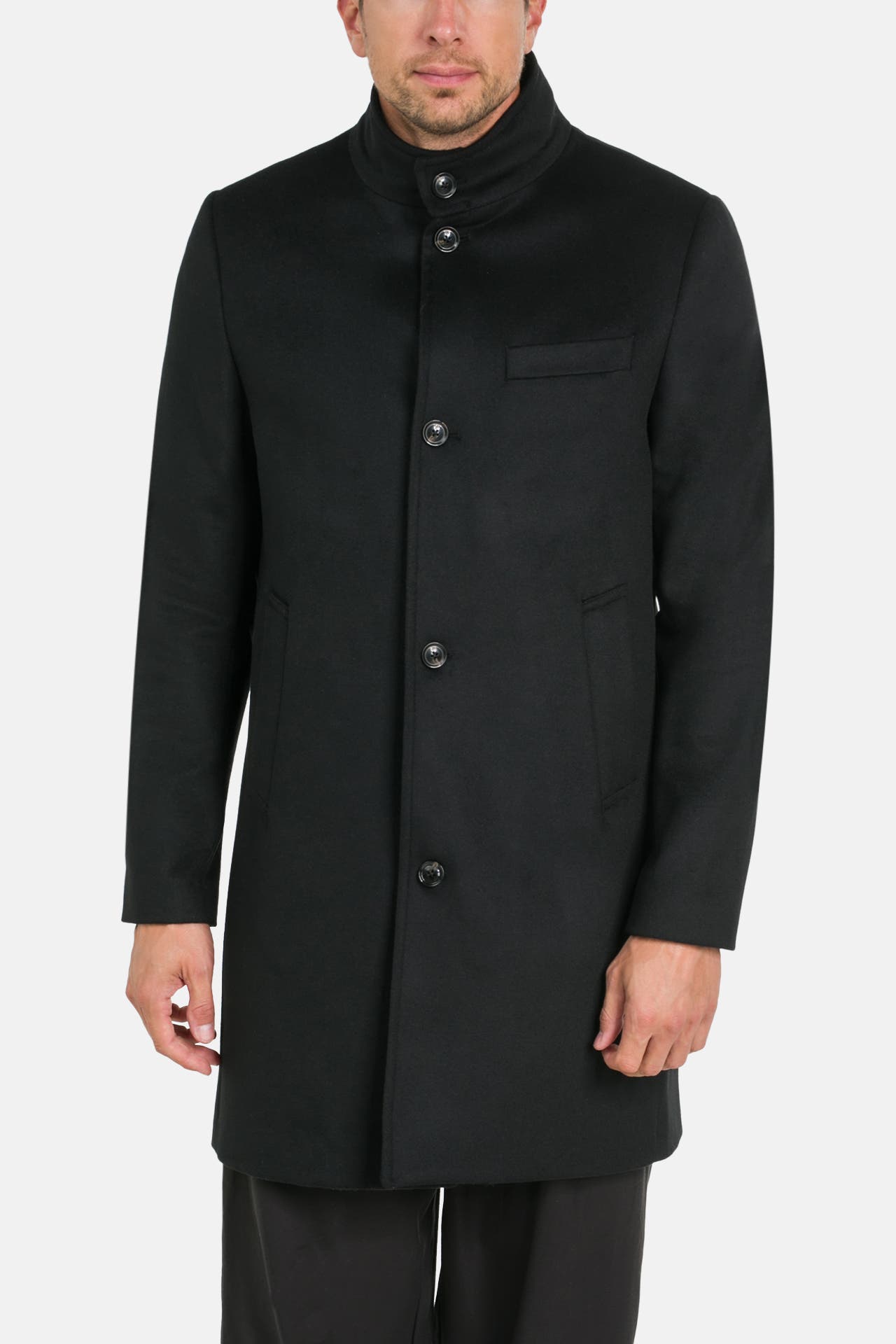 J.LINDEBERG Wollmixmantel schwarz, Bild 1