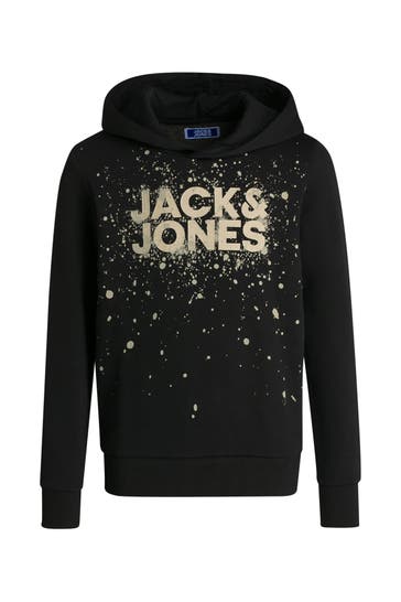 JACK & JONES KIDS Hoodie schwarz