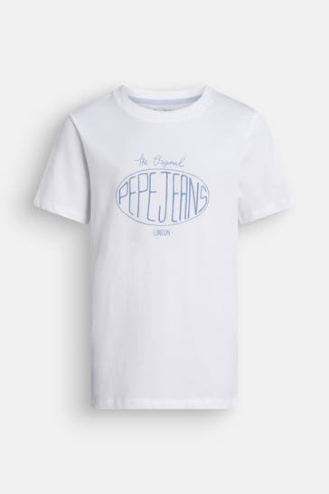 PEPE JEANS T-Shirt 'Dalon' weiß