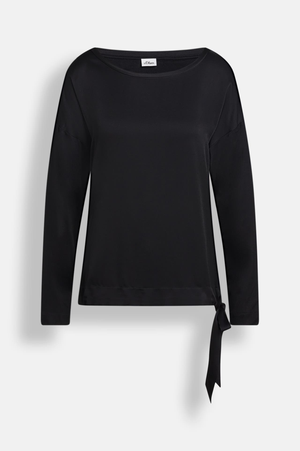 S.OLIVER BLACK LABEL Blusenshirt schwarz, Bild 1