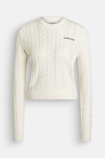 GUESS Strickpullover ecru