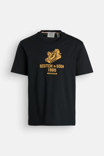 SCOTCH & SODA T-Shirt schwarz