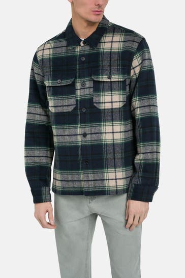 GUESS Overshirt mehrfarbig