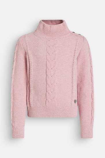 GUESS Strickpullover rosa
