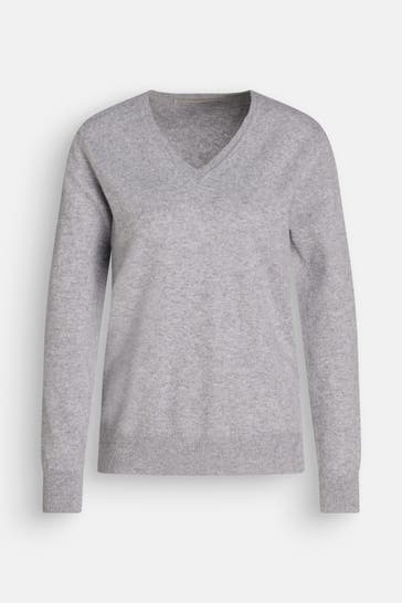 (THE MERCER) N.Y. Kaschmirpullover grau
