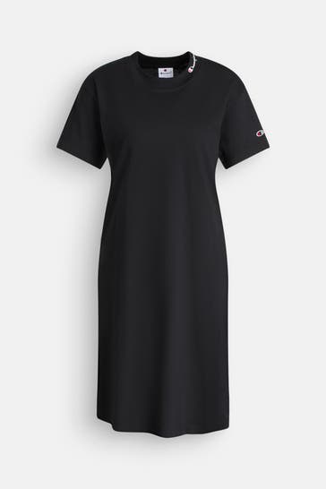 CHAMPION Jerseykleid schwarz