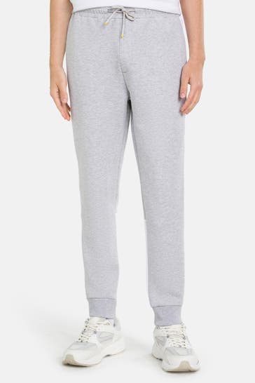 BOSS Sporthose 'Hadiko' hellgrau