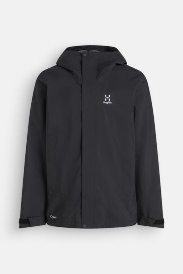 HAGLÖFS Outdoorjacke schwarz
