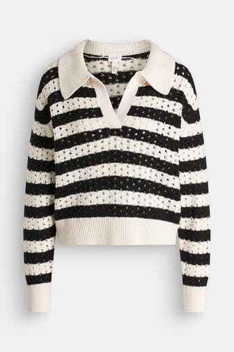 PART TWO Strickpullover gestreift