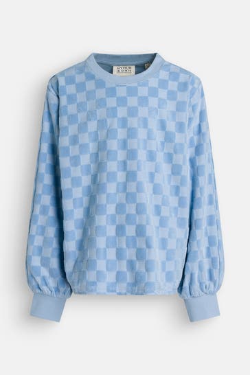SCOTCH & SODA Sweatshirt hellblau