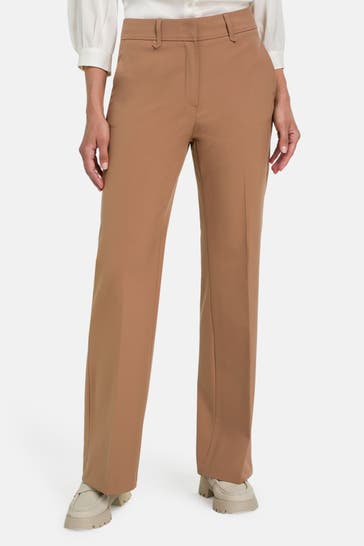 RAFFAELLO ROSSI Stoffhose 'Gabina' hellbraun