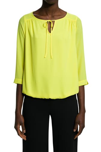 COMMA, Blusenshirt zitronengelb
