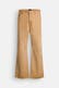 Jeans camel wide leg