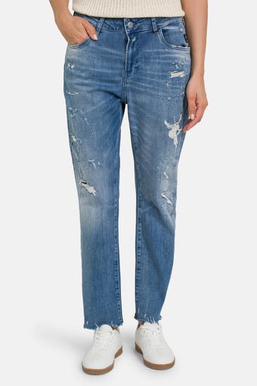 ELIAS RUMELIS Jeans 'Ziva' blau boyfriend