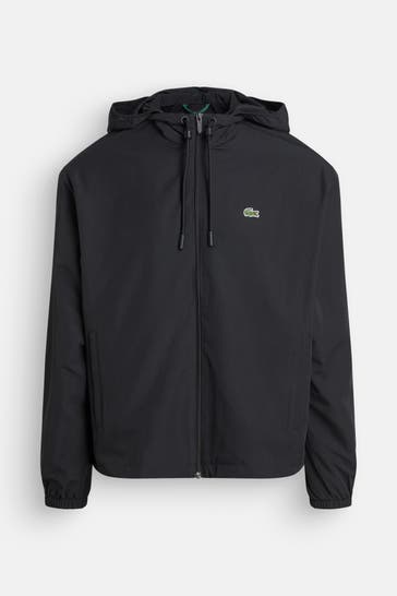 LACOSTE Übergangsjacke schwarz