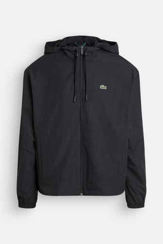 LACOSTE Übergangsjacke schwarz