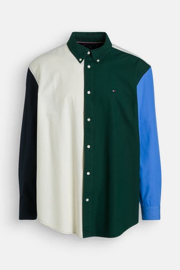 TOMMY HILFIGER Casual-Hemd Loose Fit mehrfarbig