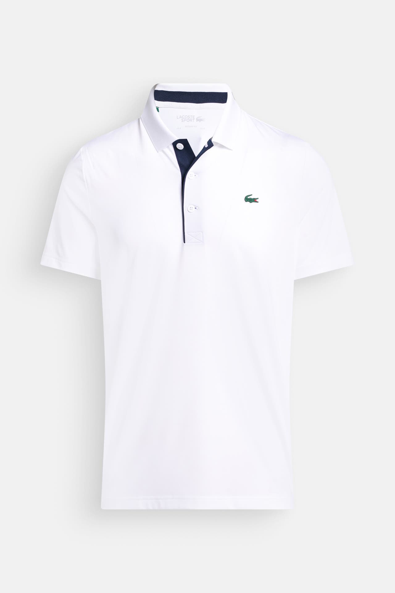 LACOSTE Funktions-Polo weiß, Bild 1