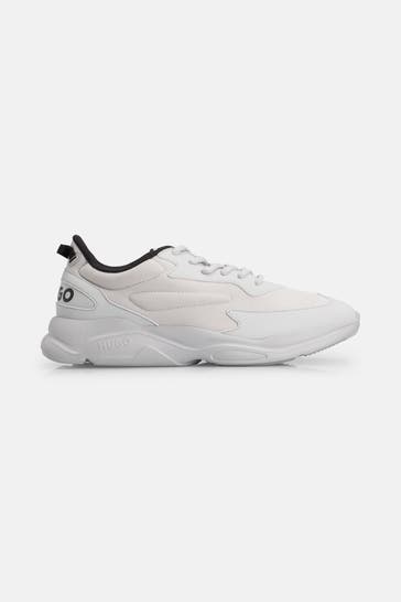 HUGO Sneaker 'Leon Runn' hellgrau