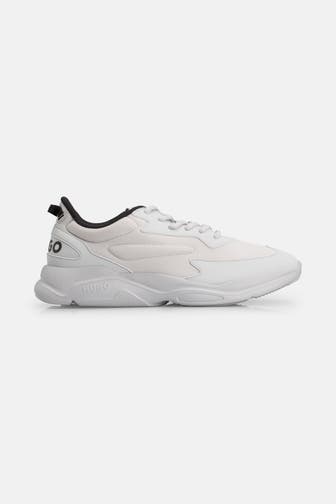 HUGO Sneaker 'Leon Runn' hellgrau