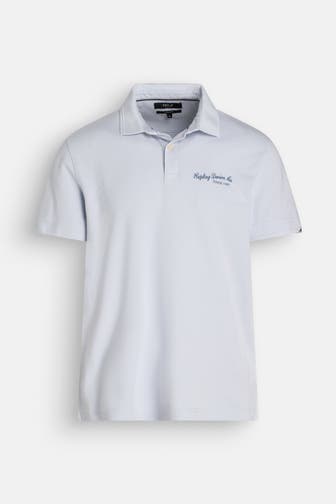 REPLAY Polo-Shirt hellblau