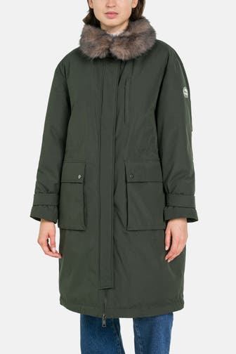 NO. 1 COMO Parka 'Mira' dunkelgrün