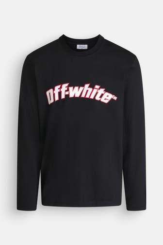 OFF-WHITE Langarmshirt schwarz