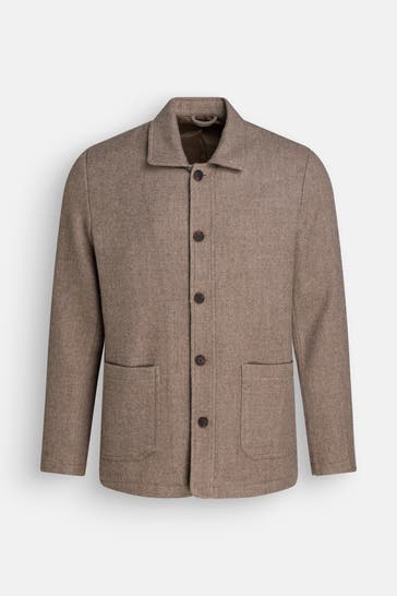 MATINIQUE Wolljacke taupe