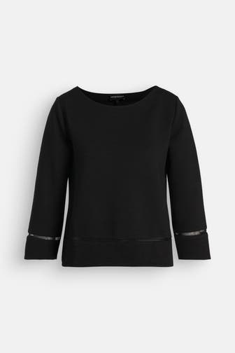 EMPORIO ARMANI Sweatshirt 'Maglia' schwarz