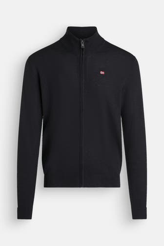 NAPAPIJRI Strickjacke schwarzblau