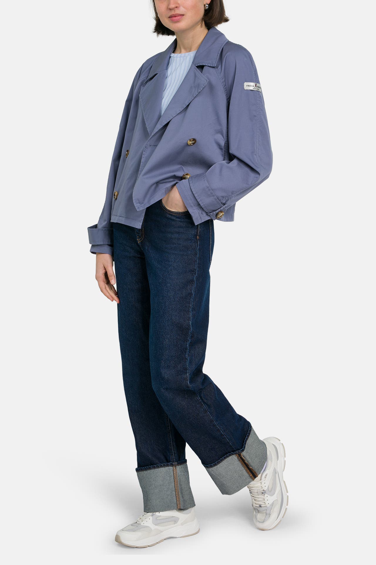 FRIEDA & FREDDIES NY Übergangsjacke graublau, Bild 1