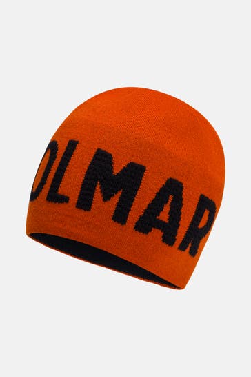 COLMAR Wollmix-Mütze 'Turner' dunkelorange
