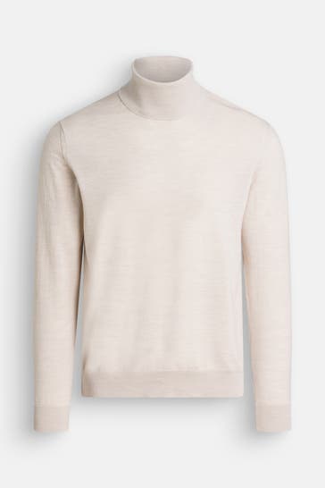 DANIELE FIESOLI Beige woollen jumper