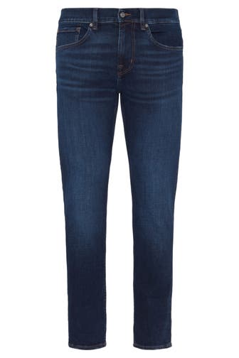 7 FOR ALL MANKIND Jeans dunkelblau slim tapered