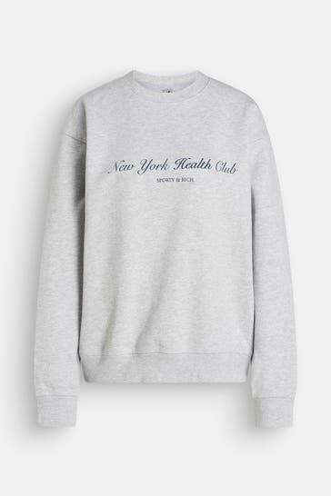 SPORTY & RICH Sweatshirt grau
