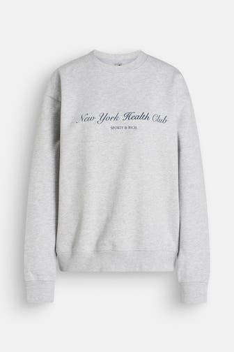 SPORTY & RICH Sweatshirt grau