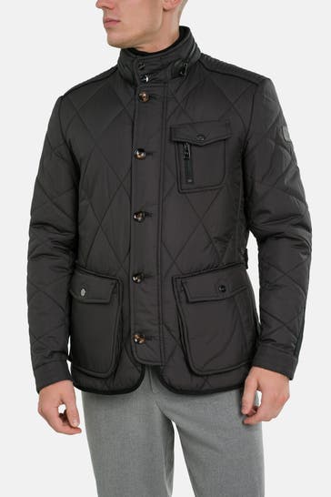 HANDSTICH Steppjacke 'Kent' schwarz