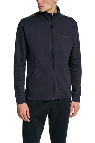 BOSS GREEN Sweatjacke 'Skaz' marine