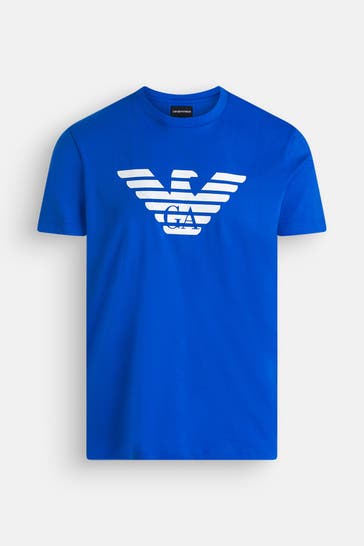 EMPORIO ARMANI T-Shirt royalblau